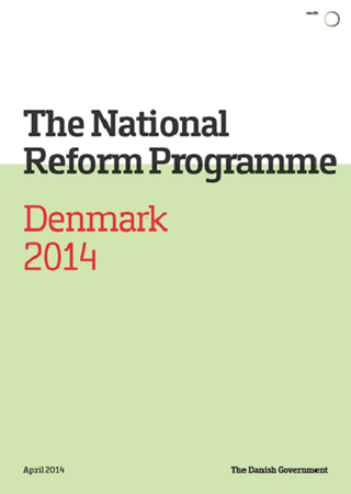 The national reform programme, Denmark 2014